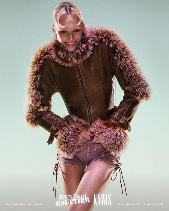 Fur coat campaign image